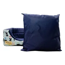 Cama Iglu E Toca Para Cachorro Impermeavel Luppet Azul G Foto mini 3