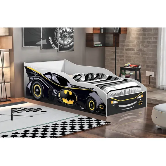 Cama Infantil Carro Branco Fhwt Foto 1