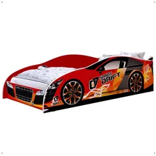 Cama Infantil Carro Drift 150x70 Cm - Vermelho Foto mini  2