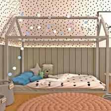 Cama Infantil Casinha Liberdade Júnior Ludika Mobília Foto mini 3