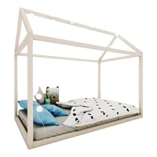 Cama Infantil Casinha Liberdade Júnior Ludika Mobília Foto mini 2