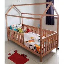 Cama Infantil Em Madeira Maciça Eucalipto Foto mini 1