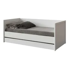 Cama Infantil Estilo Sofá - Branco Foto  mini 1