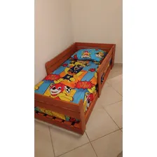 Cama Infantil Montessori Solt. Penafort 88x188x12 Foto mini  2