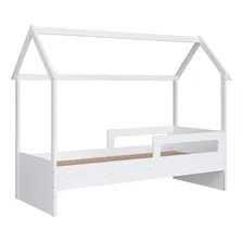 Cama Infantil Montessoriana Casinha Infix Branco - Mpozenato Foto mini 1