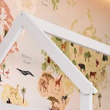 Cama Infantil Montessoriana Casinha Infix Branco - Mpozenato Foto mini 3
