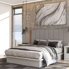 Cama King Oriente Off White Foto mini 2