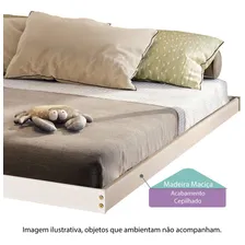 Cama Montessoriana Queen Para Cama Cabana Family Branco Foto mini 2