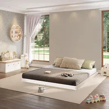 Cama Montessoriana Queen Para Cama Cabana Family Branco Foto mini 1