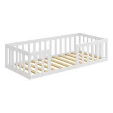 Cama Montessoriana Solteiro Cor Branco Foto mini 2