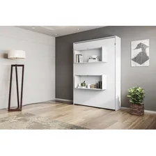 Cama Multifuncional Articulável Casal Manhattan Branco Foto mini  3