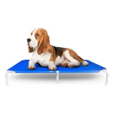 Cama Para Cachorro Cães E Gatos Pets Suspensa Tamanho G Cor Azul Foto mini 4