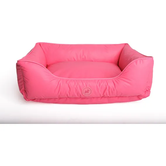 Cama Para Cachorro Grande Porte Impermeável Resistente Tam G Cor Rosa Desenho Cama Pet Foto 1