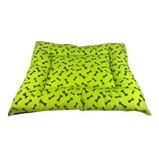 Cama Para Cachorro Ossinho Verde 55x79cm Grande Foto mini  3