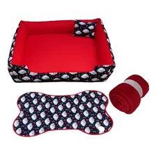 Cama Para Cachorros Grandes Kit Para Pet Gg Cama 95x95cm Cor dog baby Foto mini 1