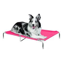 Cama Para Cães Suspensa Higiênica Resistente Rosa Tamanho G Mec Dreams Ortopédica Lavável Mec G Pet Foto  mini 1