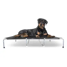 Cama Pet Cachorros Grande Suspensa Alumínio Preto Tamanho Xl Foto  mini 1