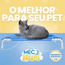 Cama Pet Para Cachorros E Gatos Lavável Azul Tamanho P AlumÃnio Poliéster Resistente Arejada Mec G Pet Foto mini 2