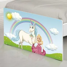 Cama Solteiro Adesivada Princesa Encantada Cor Branco Foto mini  3
