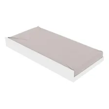 Cama Solteiro Auxiliar Multimóveis Cr35012 Branca Foto  mini 1