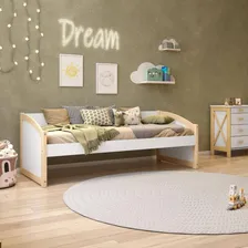 Cama Solteiro Babá Madeira Maciça/mdf Exclusive Casatema Foto mini 4