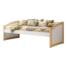 Cama Solteiro Babá Madeira Maciça/mdf Exclusive Casatema Foto mini  2