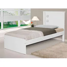 Cama solteiro Barcelona Flex branca Foto mini  3