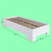 Cama Solteiro Box 80 Xangai - Cx1080 Br Foto mini 4