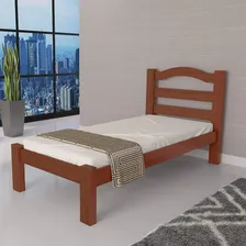 Cama Solteiro Robusta Madeira Reforçada 100% Mdf Araúna Foto mini 2