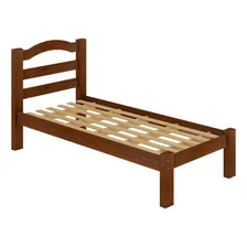Cama Solteiro Robusta Madeira Reforçada 100% Mdf Araúna Foto mini 3