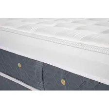 Camabox+colchão Castor King Plush Lightstress Pocket 180x200 Cor Cinza Foto mini 4