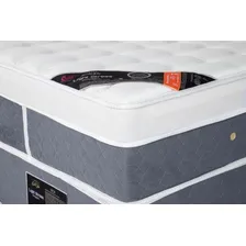 Camabox+colchão Castor King Plush Lightstress Pocket 180x200 Cor Cinza Foto mini 3