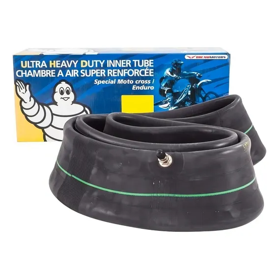 Camara Ar Michelin Moto Uhd Tr4 19 120/80-19 Off Road Foto 1