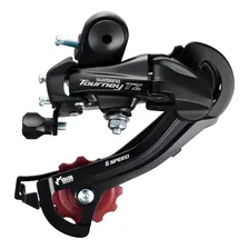 Câmbio I Bike Traseiro Shimano Tourney Tz Rd-tz500 Gs 6v C/g Foto  mini 1