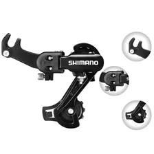 Câmbio Shimano 6v/7v Traseiro Tz-31 Com Gancheira Mtb Bike Foto mini 3