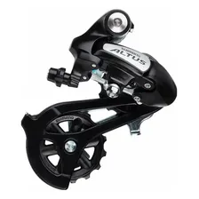 Câmbio Traseiro Shimano Altus Rd-m310 7v 8v Mega Range Preto Foto mini  2