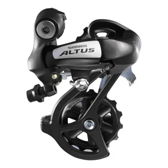 Câmbio Traseiro Shimano Altus Rd M310 7v 8v Mega Range Preto Foto 1