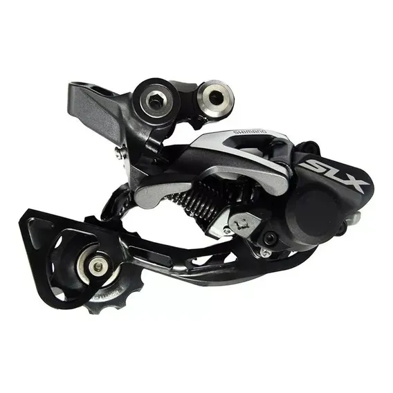 Cambio Traseiro Shimano Slx Rd-m675 10v - Tecnologia Shadow Comprimento Da Gaiola Médio Cor Preto Foto 1