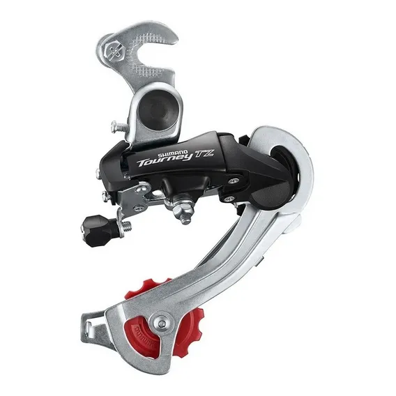 Cambio Traseiro Shimano Tourney Tz400 Com Gancheira Bike Mtb Foto 1