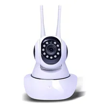 Camera 2 Antenas Ip Wireless Sem Fio Wifi Foto mini  3
