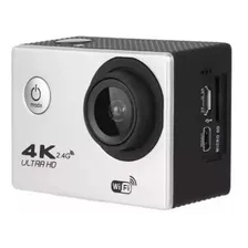 Câmera 4k Filmadora Hd Para Esportes Prova Dágua +acessorios Cor Cinza Foto mini 2
