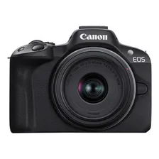 Câmera Canon Eos R50 Mirrorless Com Lente 18-45mm Foto  mini 1