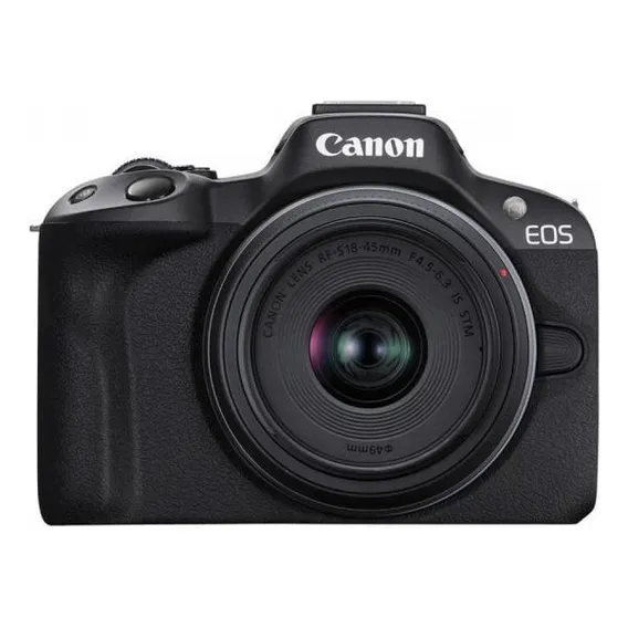 Câmera Canon Eos R50 Mirrorless Com Lente 18-45mm Foto 1