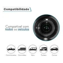 Câmera De Ré Automotiva Hd Estacionamento Borboleta Colorida Visão Noturna Foto mini 4