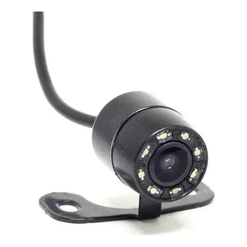 Câmera De Ré Borboleta Automotiva Visão Noturna Universal Knup KP-MR701 12V Foto 1