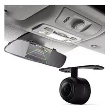 Camera De Re Visao Noturna Espelho Retrovisor Tela Lcd 4,3 Foto mini 1
