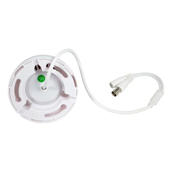 Camera De Segurança Infravermelho Dome 24 Leds Para Dvr Cor Branco Foto 1