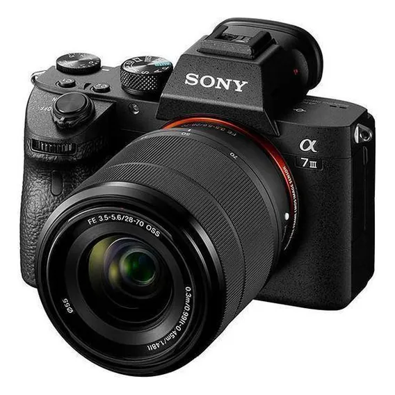 Câmera Digital Sony A7 Iii 24.2mp 3.0 + Lente Fe 28-70mm Foto 1