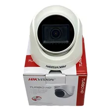 Camera Dome Hikvision 2megas 1080p L 2,8mm 24leds 4x1 Cor Branco Foto mini  2
