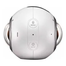Câmera Filmadora Panorâmica Samsung Gear 360° - Imobiliária Cor Branco Foto mini 4